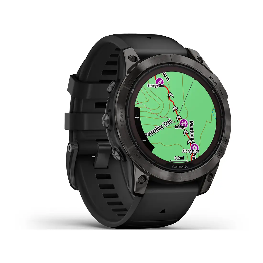 Orologio Garmin Fenix 7X Pro Solar Sapphire - immagine 4